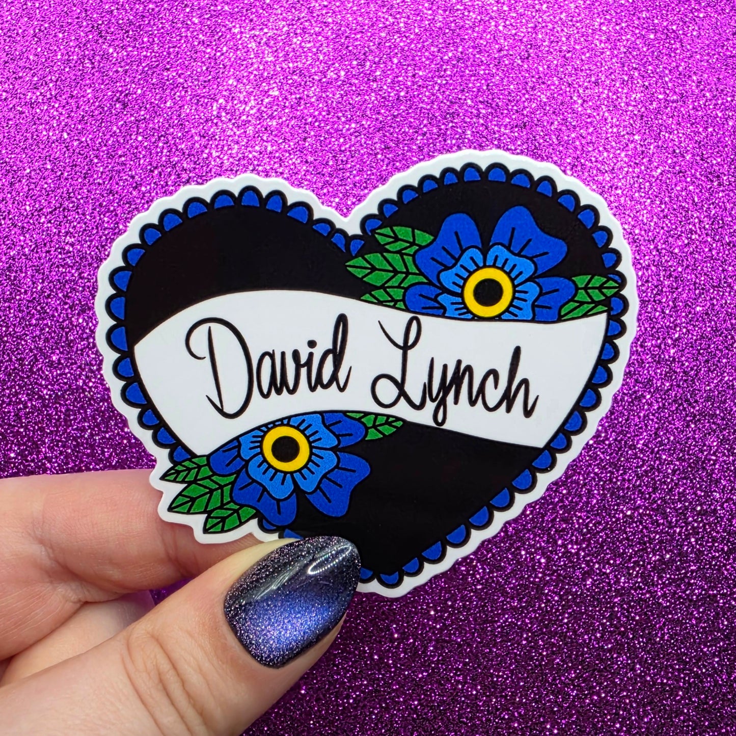 David Lynch Sticker 3"