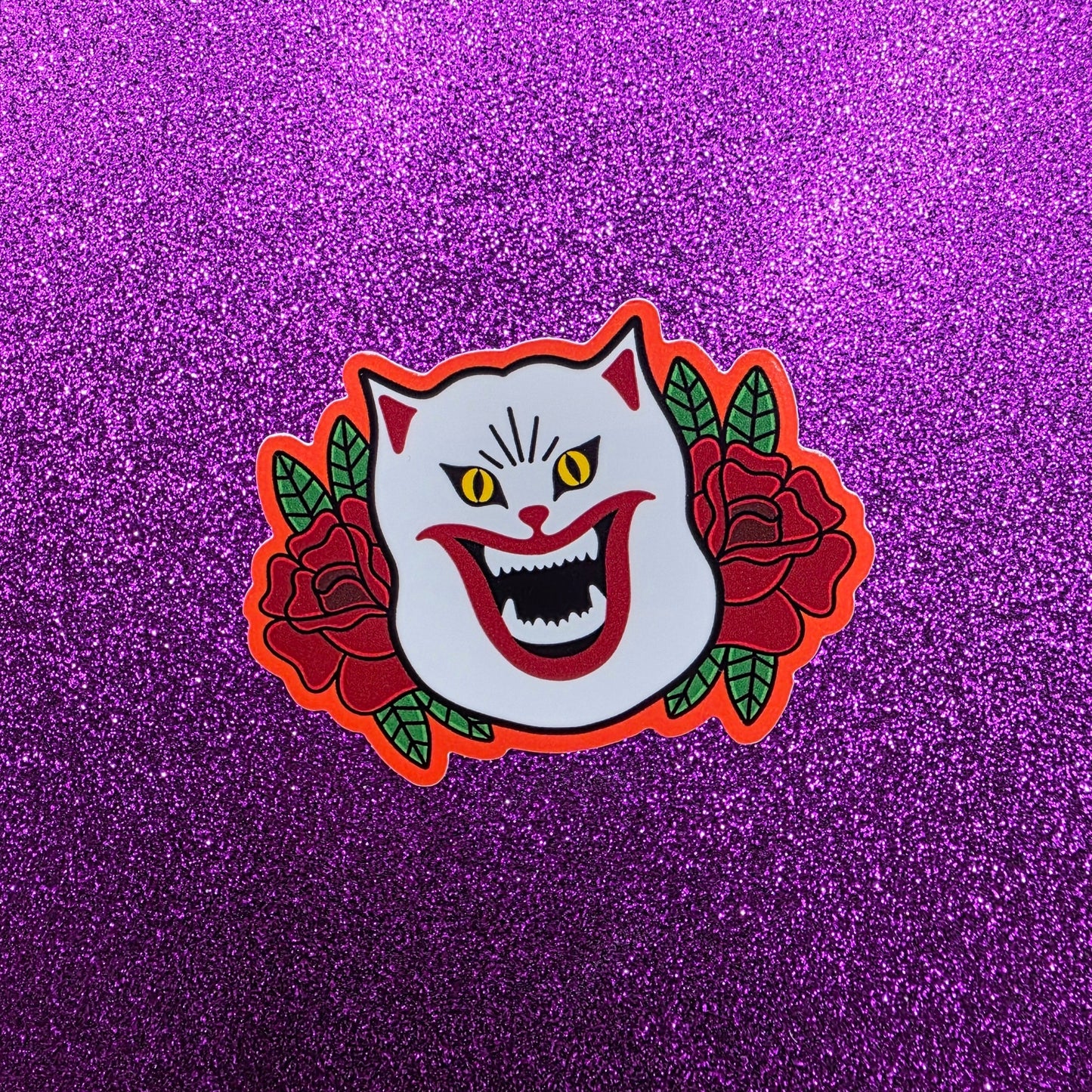 Hausu Rose Sticker 3"