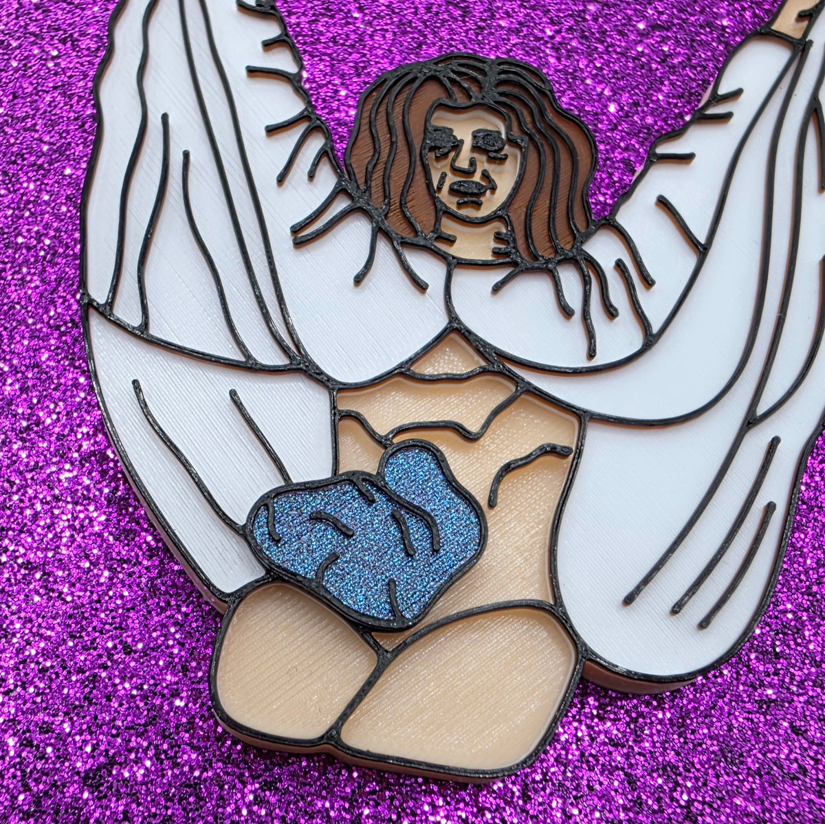 Brood Horror Movie Statement Earrings 3D Printed