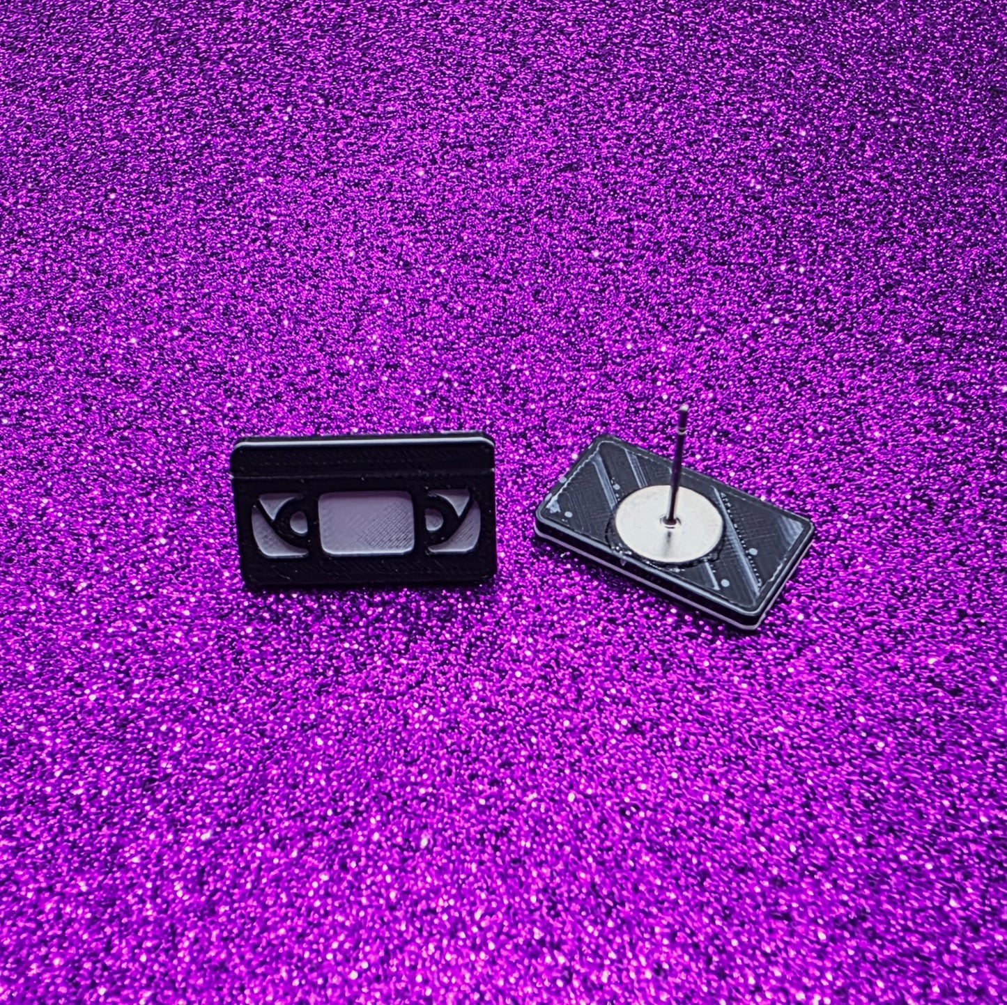 VHS Tape Stud Earrings