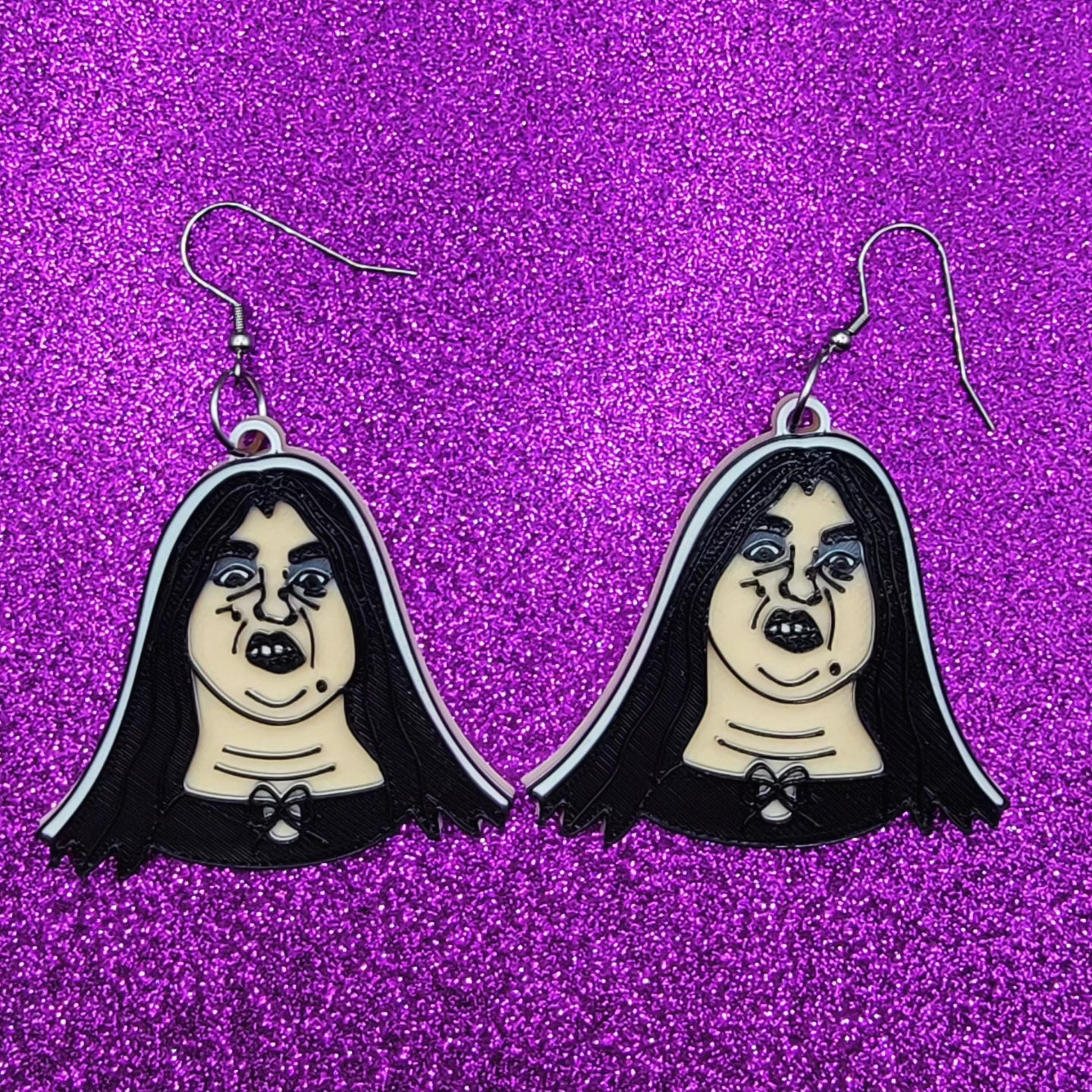 Rosie Statement Earrings 3D Printed