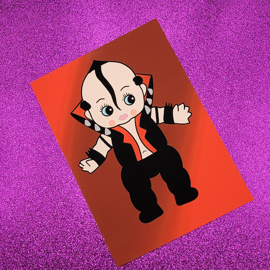 Kewpie Jerry Art Print 5"x7"