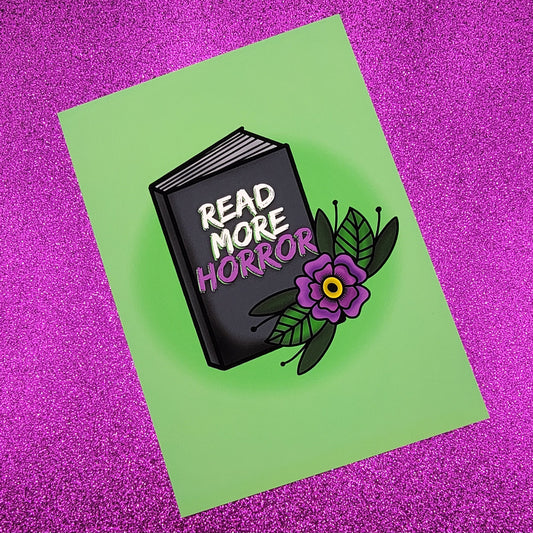 Read More Horror Art Print 5"x7"
