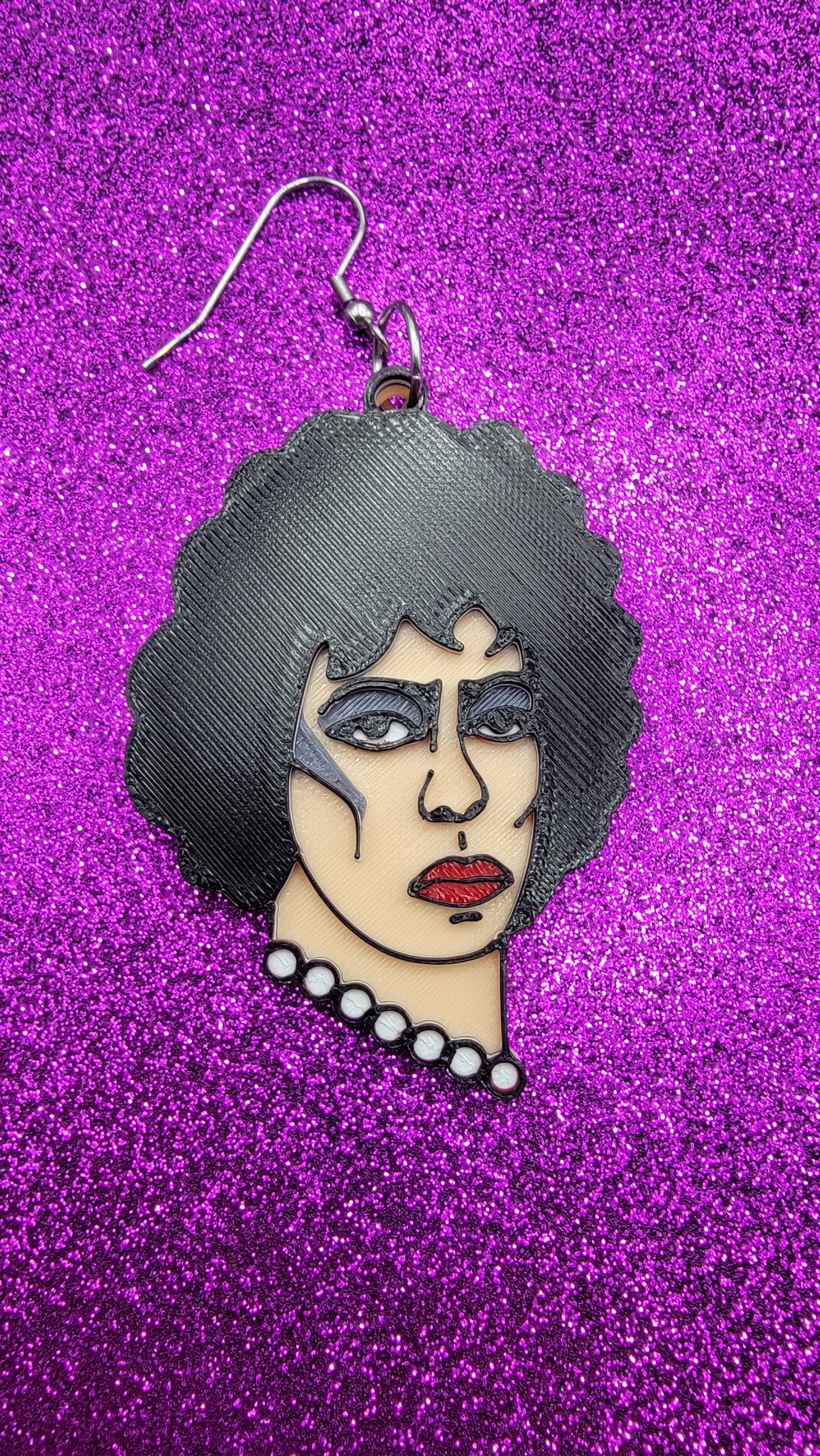 Frank Statement Earrings 3D Printed