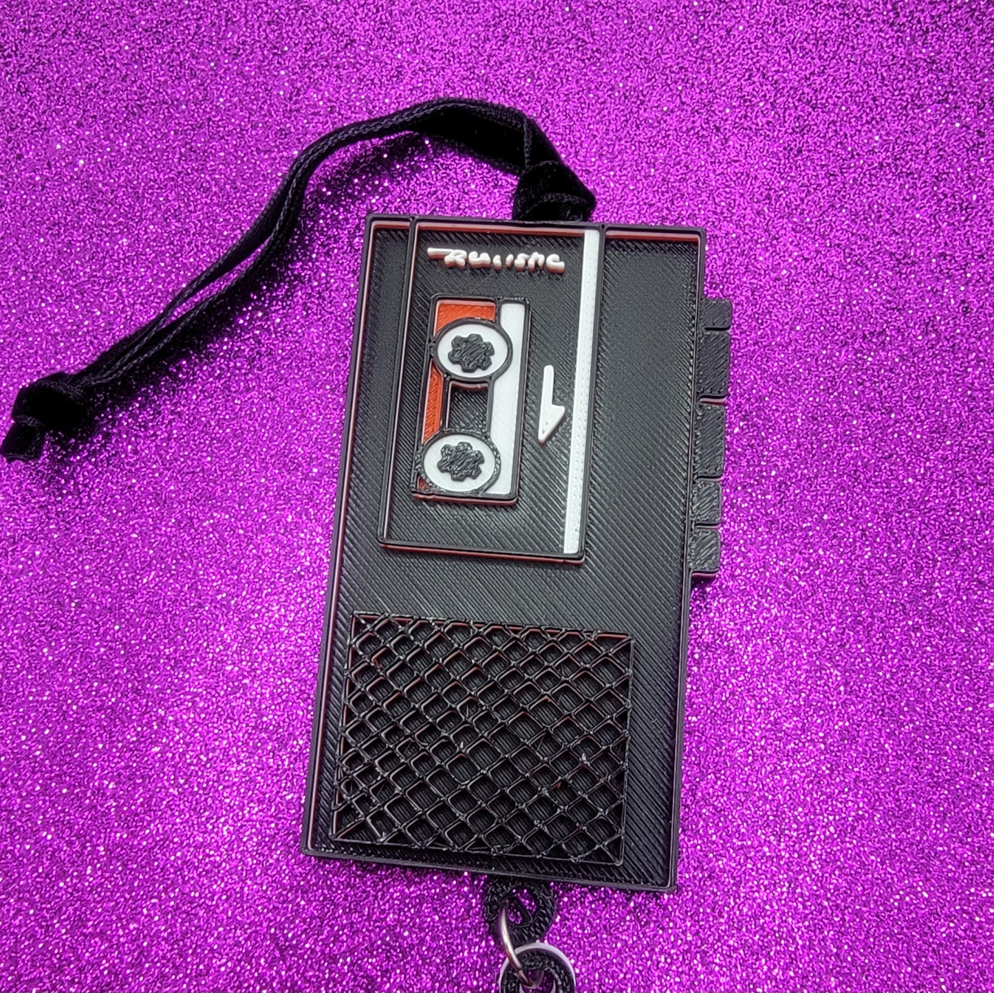Diane Tape Recorder 3D Printed Christmas Ornament