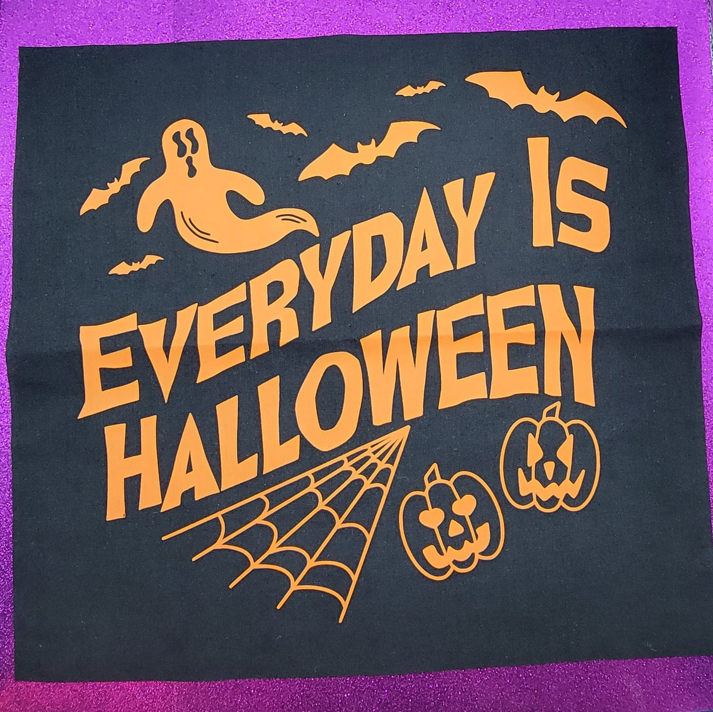 Everyday Is Halloween Canvas Back Patch