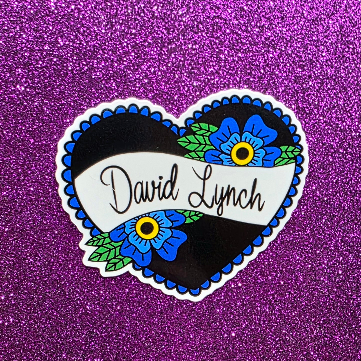 David Lynch Sticker 3"