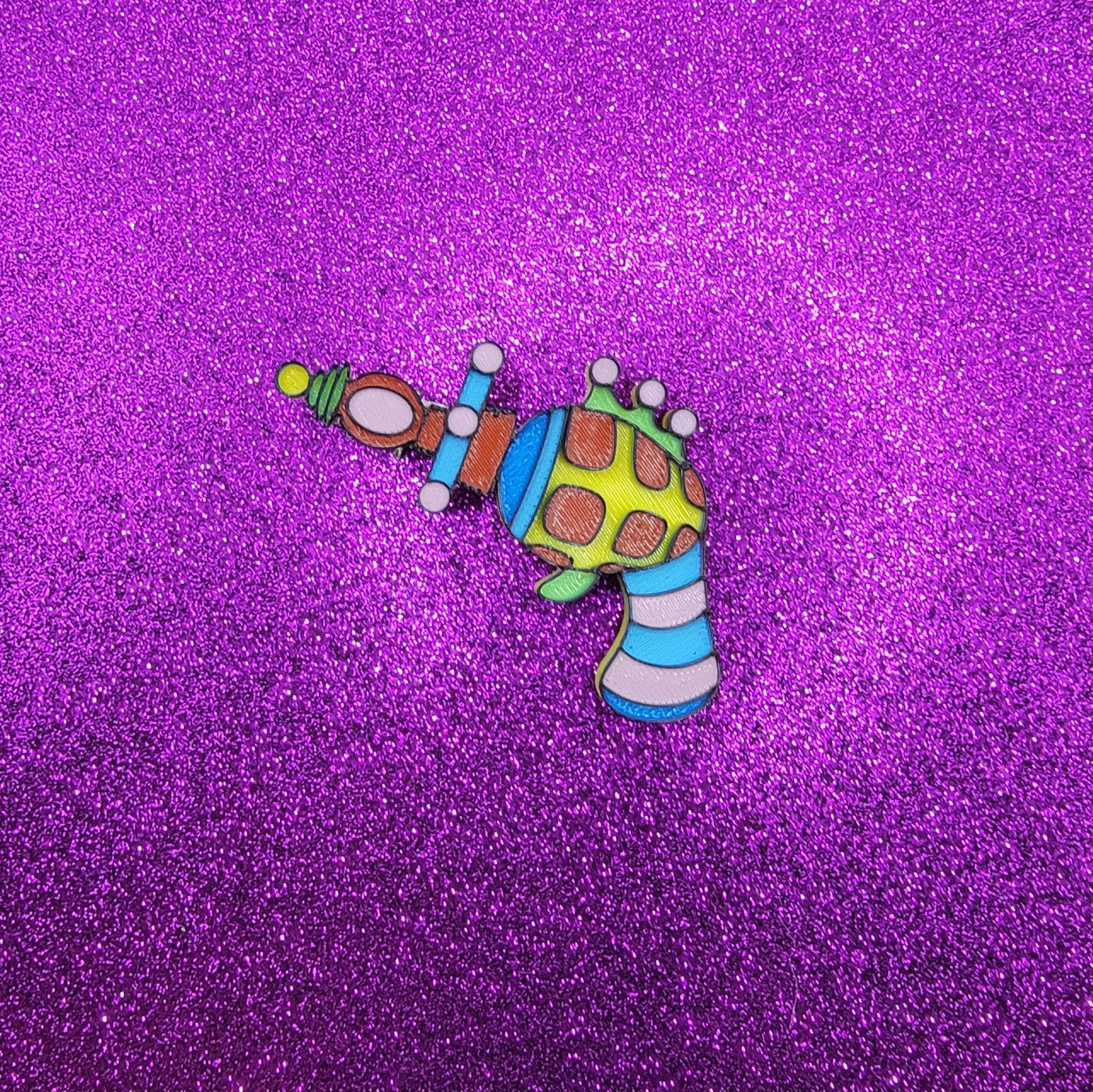 Klown Raygun Hair Clips