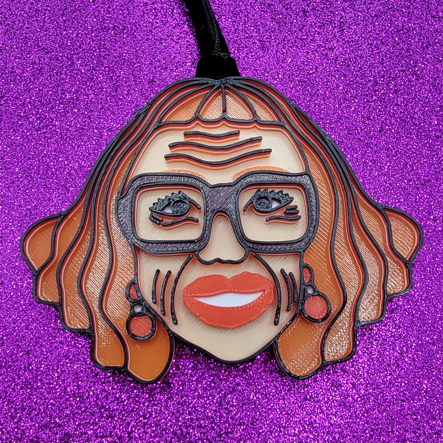 Gladys 3D Printed Christmas Ornament
