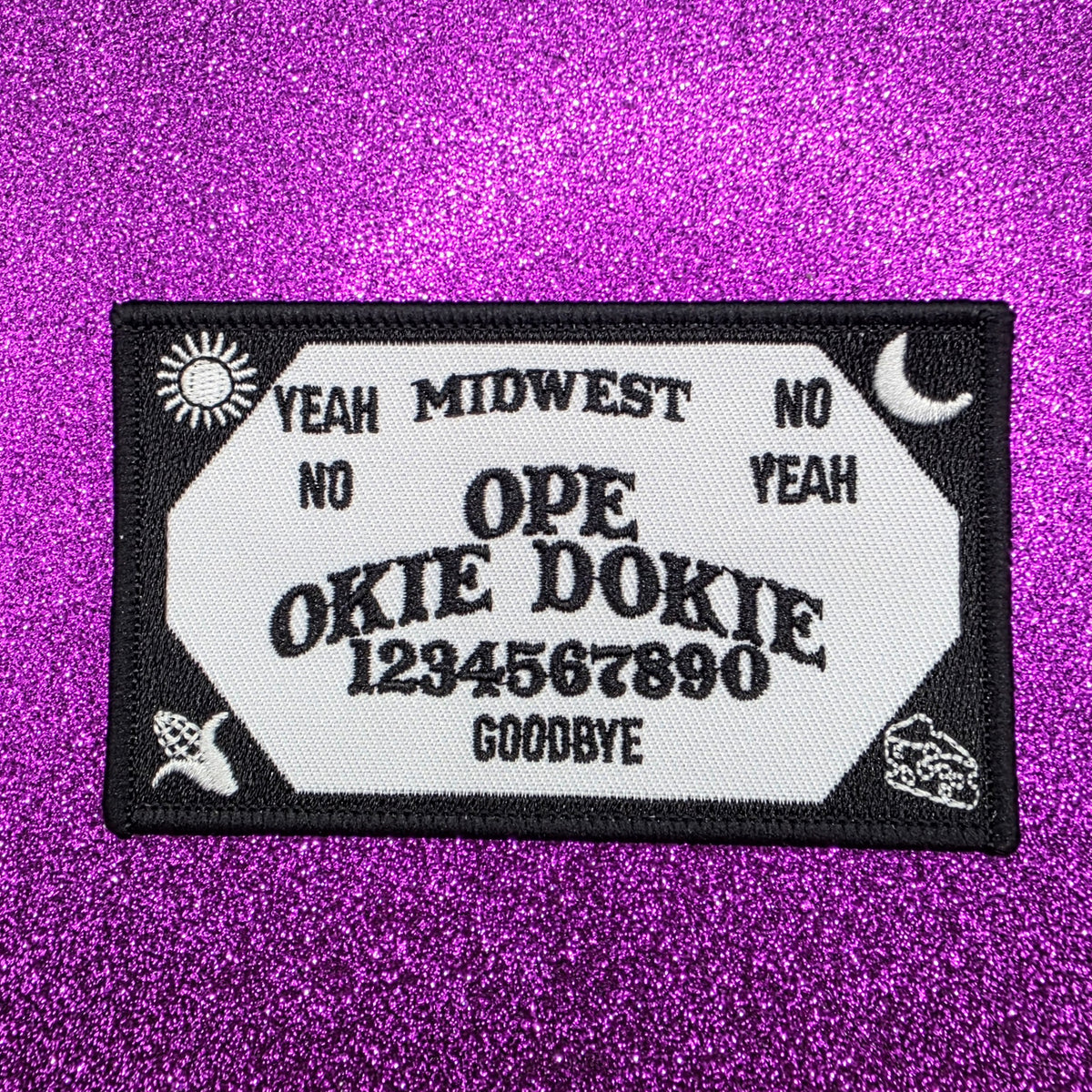 Midwest Ouija Board Embroidered Patch