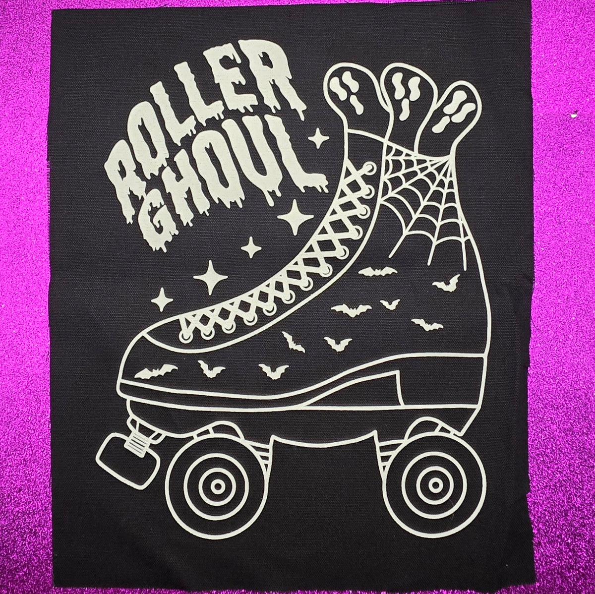 Roller Ghoul Canvas Back Patch