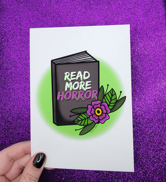 Read More Horror Art Print 5"x7"
