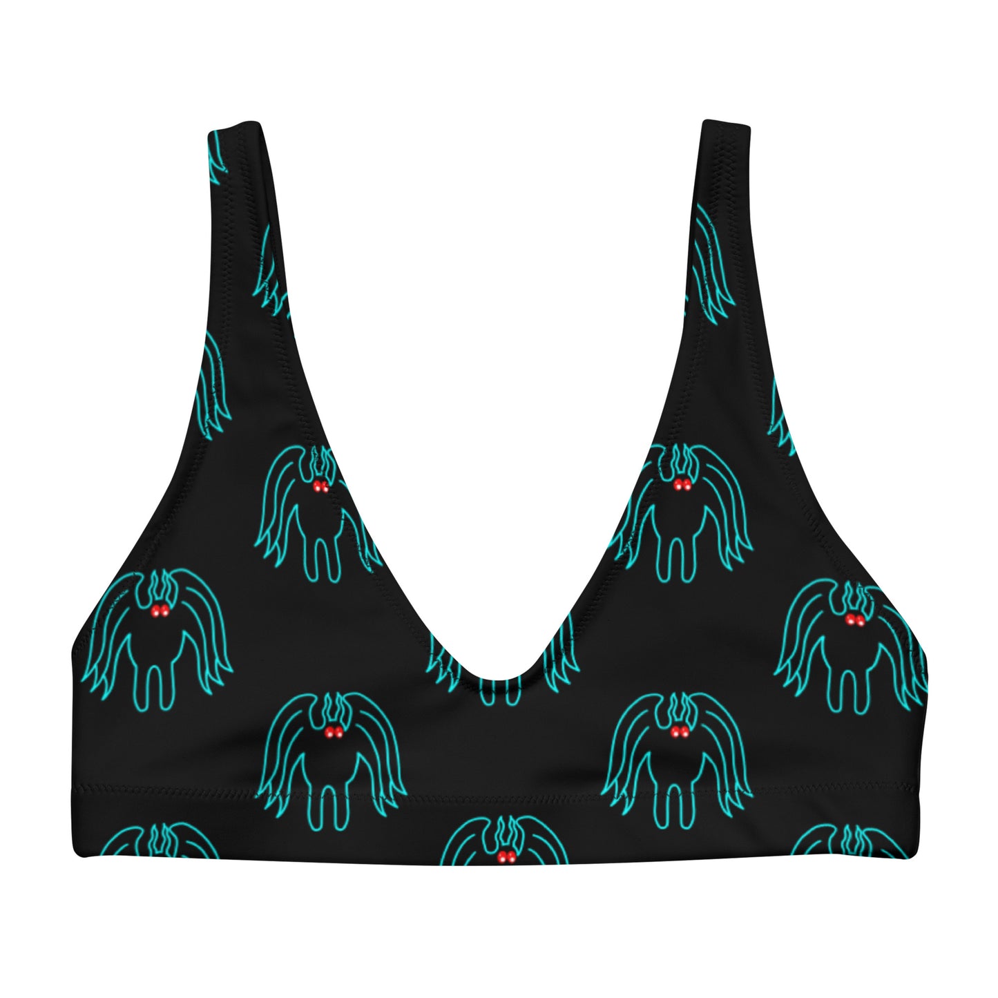 Mothman Cryptid Padded Bikini Top