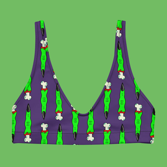 Witch Finger Recyled padded bikini top