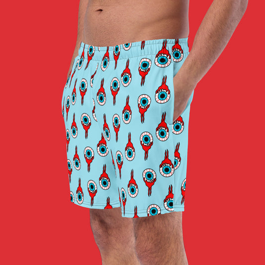 Eyeball Men's swim trunks