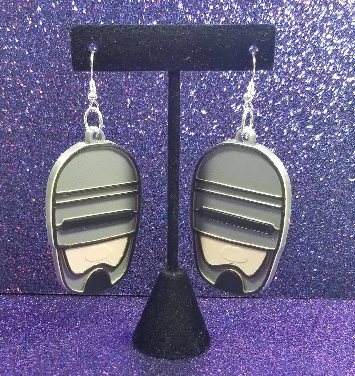 Half Breed Sellout Statement Earrings 3D Printed