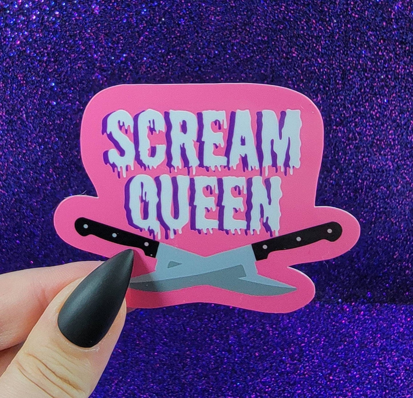 Scream Queen Pastel Sticker 2.75"x3"