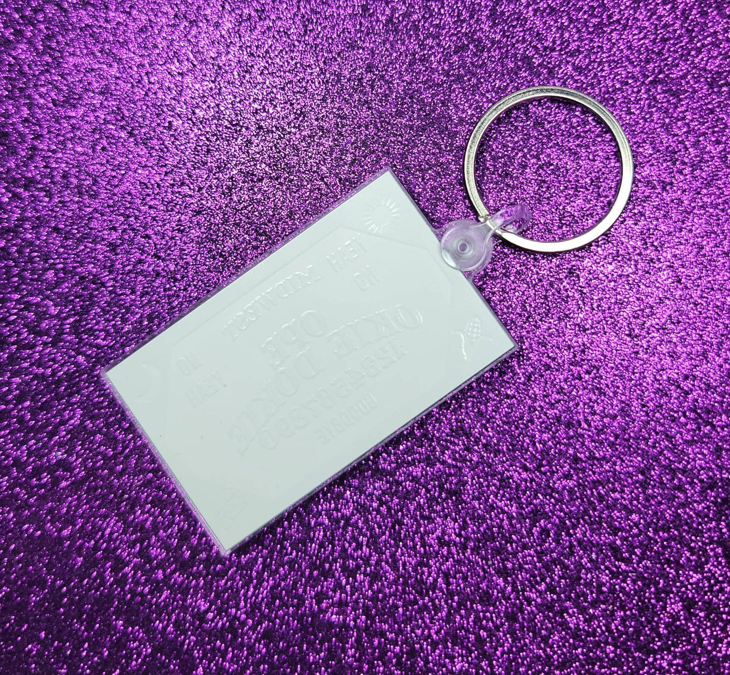 Midwest Ouija Spirit Board Acrylic Keychain 2.5" Funny Midwestern