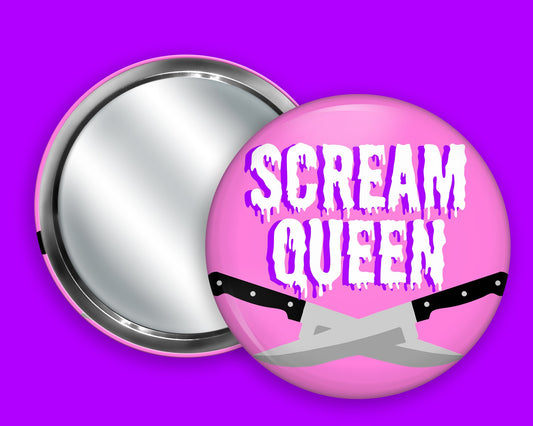 Scream Queen Horror 3" Pocket Mirror