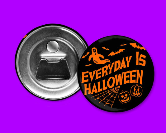 Everyday Is Halloween 2.25" Bottle Opener Magnet