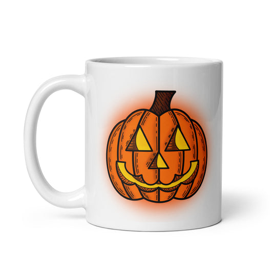 Jack O Lantern Pumpkin 11oz Coffee Mug